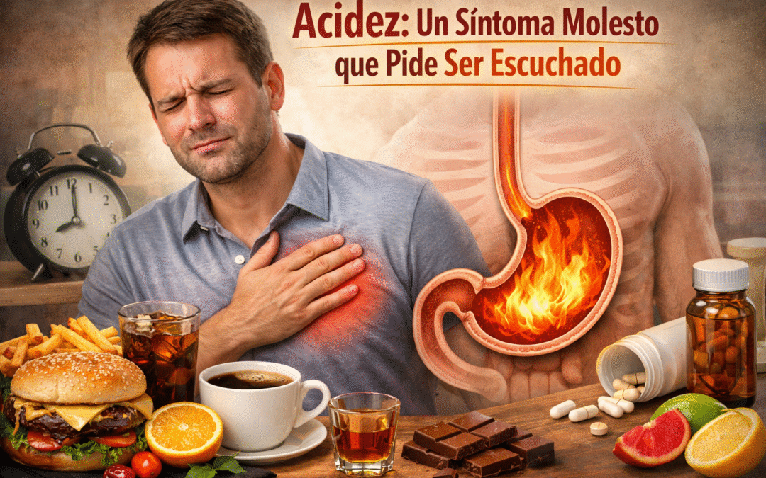Acidez: Un Síntoma Molesto que Pide Ser Escuchado